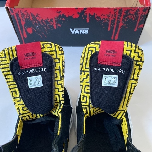 NWT Vans x The Shining House of Terror Sk8-Hi Sneakers boys size 3.5/ women’s 5 - Picture 7 of 10